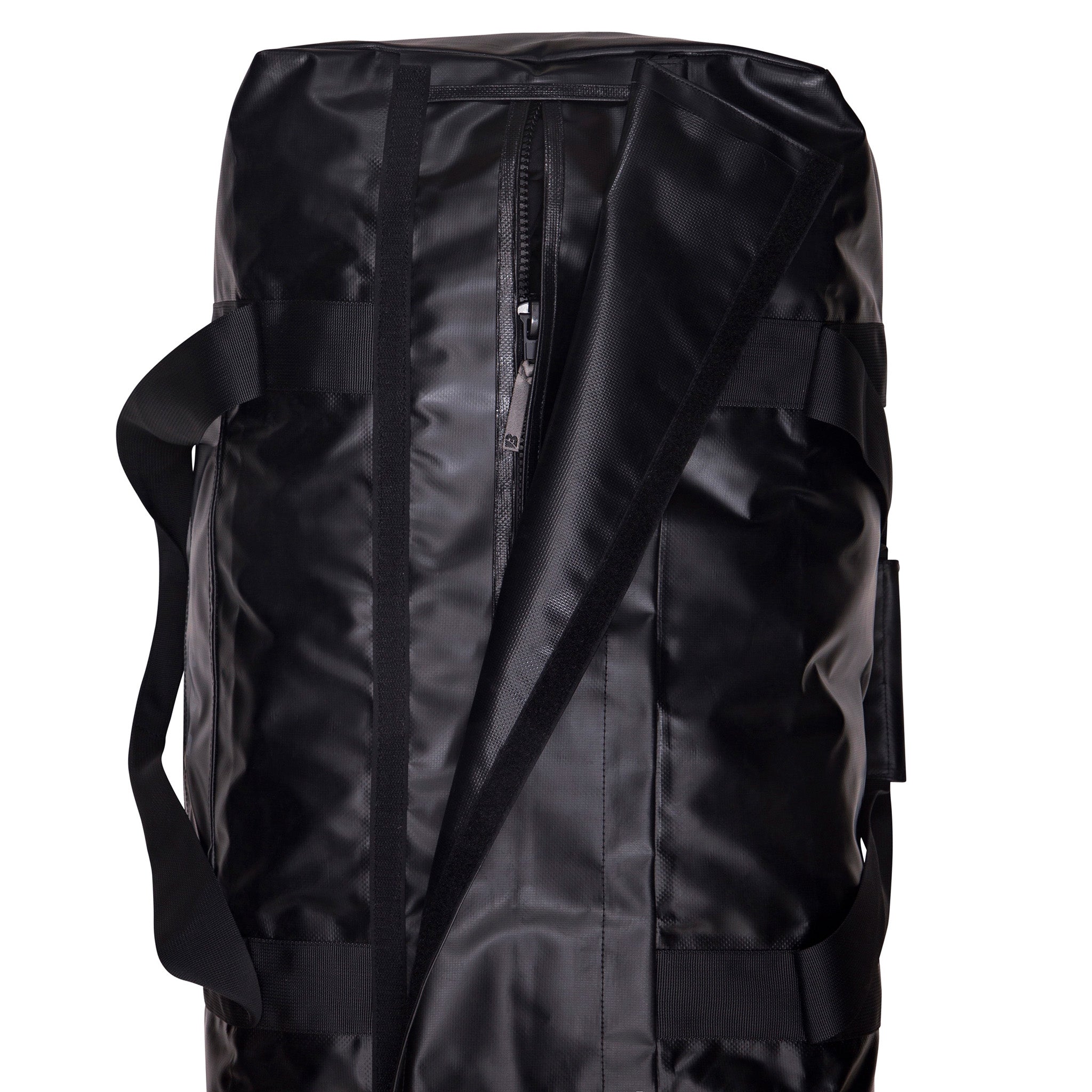 Ready to offers Ship - Large Black on White Duffle / Gear Bag